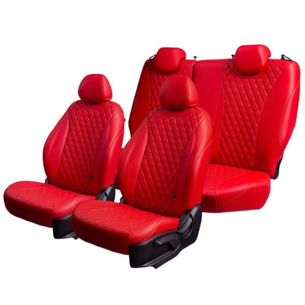 Чехлы Премиум Экокожа Байрон Ромб на Skoda Karoq (2017+) Чехлы Премиум Экокожа Байрон Ромб на Skoda Karoq (2017+)