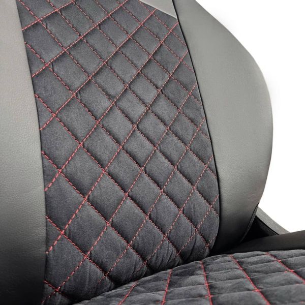 Чехлы Алькантара на Lada Vesta / Vesta SW Cross (2015+)